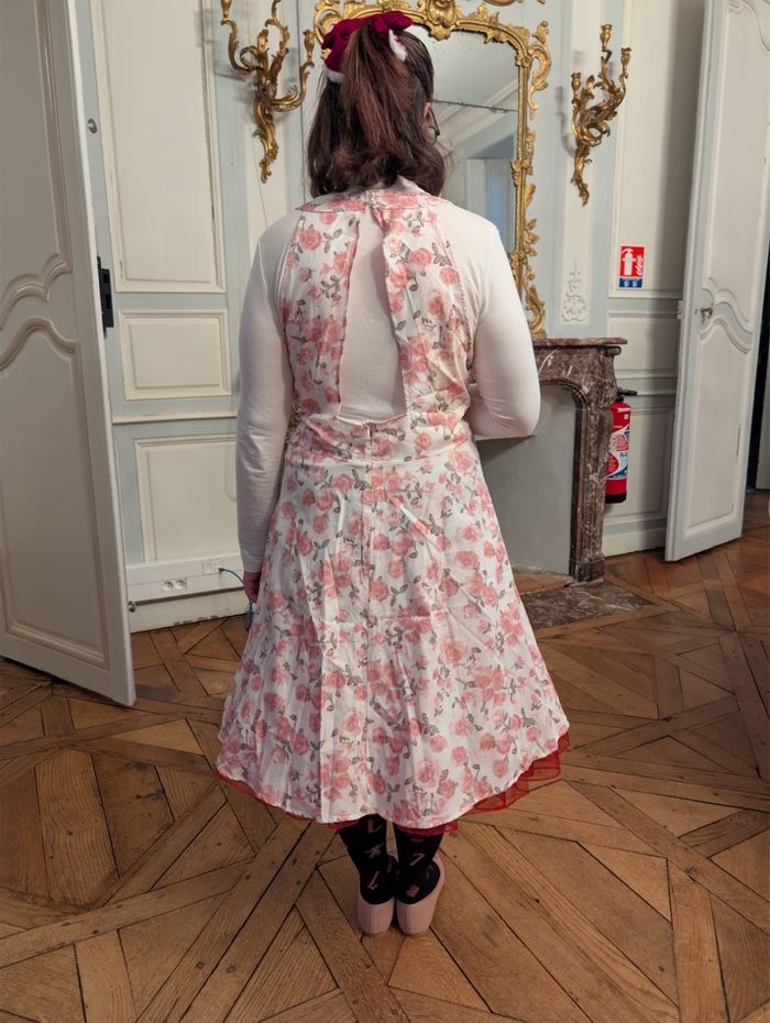 Robe rétro à fleur - photo numéro 2