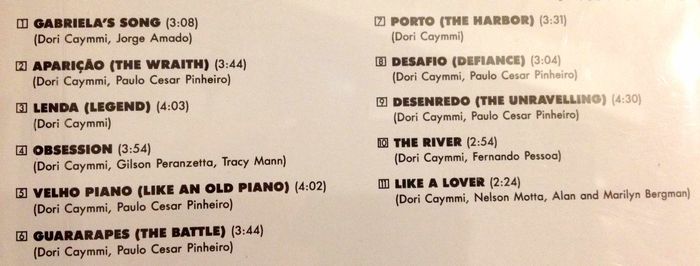 CD Dori Caymmi - photo numéro 3