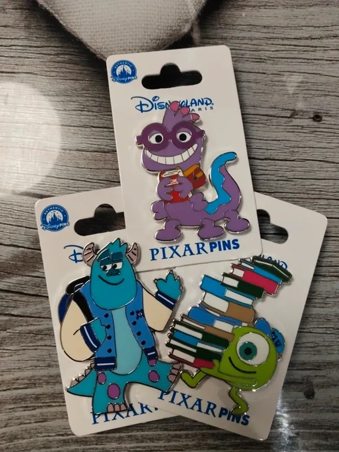 Pins monstres and cie Disney