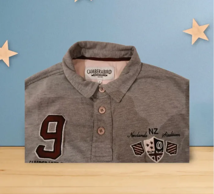 Polo homme manches longues taille M Cambérabéro - photo numéro 3