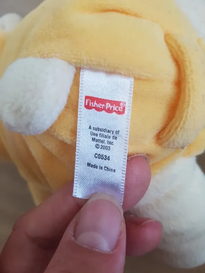 Peluche Fisher Price - photo numéro 3