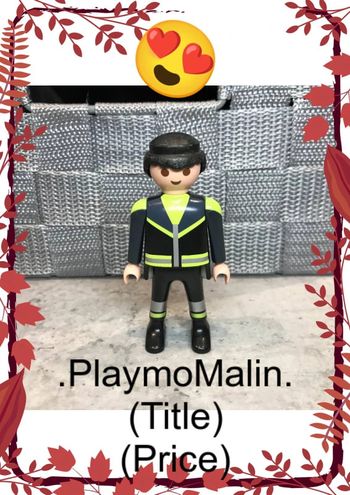 Personnage Figurine Homme Playmobil