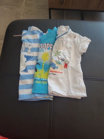 Lot tee shirts