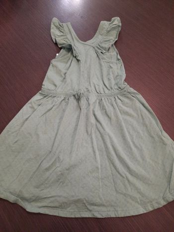 robe verte - TAO 5 ans