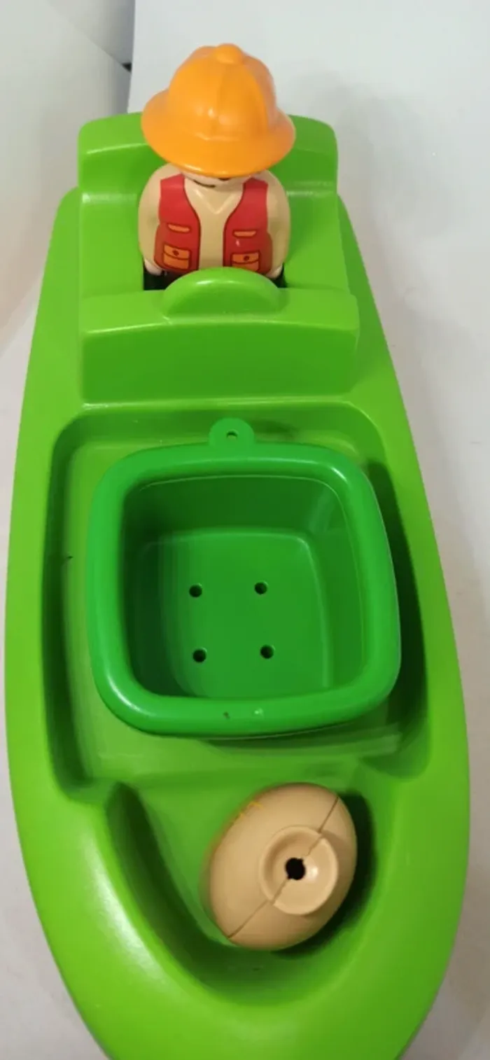 Bateau de pêche avec mouette playmobil 123 - photo numéro 10