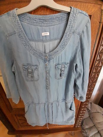 Robe bleue jeans