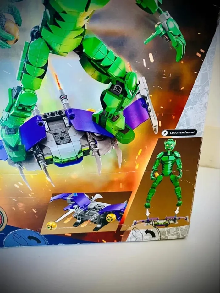 LEGO Marvel Super Heroes 76284 - Le Bouffon Vert - Neuf et Scellé - photo numéro 7