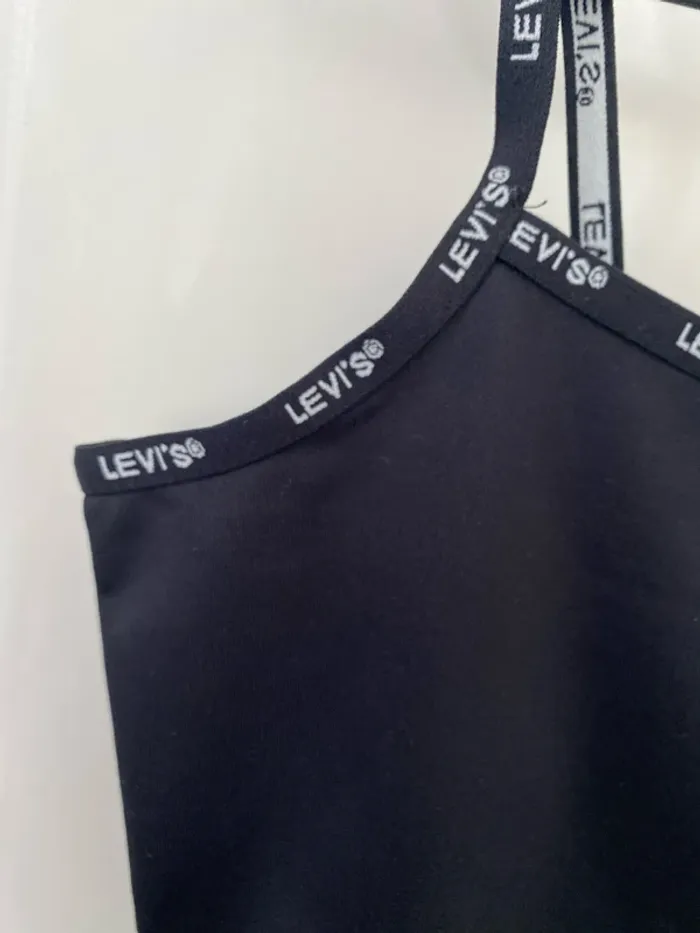 Crop top noir LEVI’S - photo numéro 2