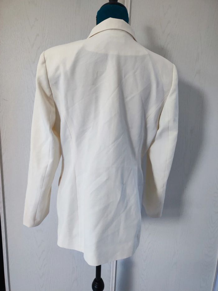 Blazer crème - photo numéro 3