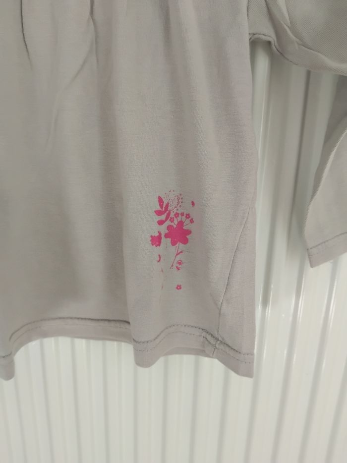 T shirt manches longues fille 24 mois in extenso - photo numéro 2