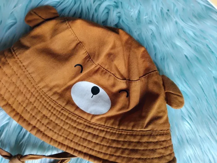 🕶 chapeau nounours marron garçon taille 49 - photo numéro 2