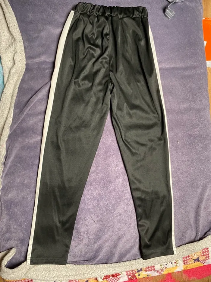 Pantalon léger noir et blanc taille M - photo numéro 2