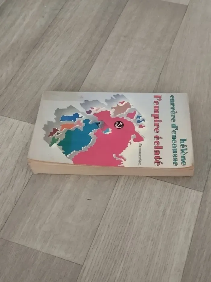 Livre l'empire éclaté d'hélèné carrère d'encause éd 1979 - photo numéro 3