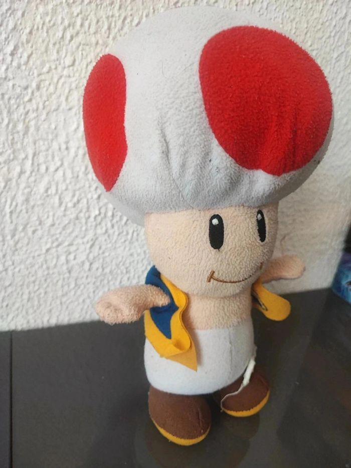 Nintendo peluche Toad Super Mario - photo numéro 2