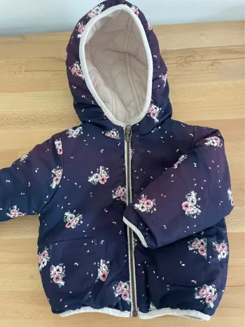 Manteau réversible mi-saison