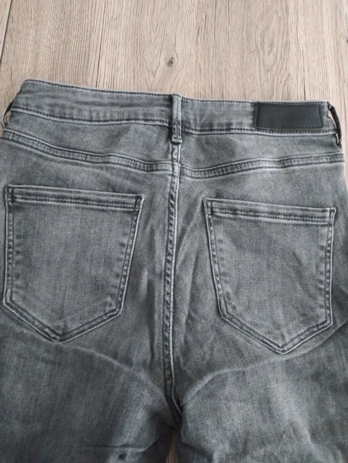 Jean gris xs t 34 - photo numéro 4