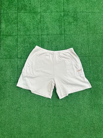 Shorts tennis Dorotennis beige coton confort poche latérale