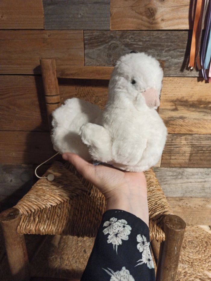 Peluche colombe musicale vintage Nounours tbe - photo numéro 5