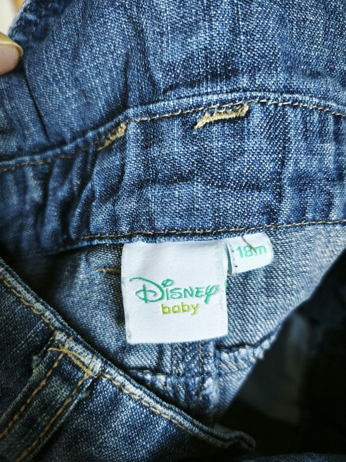 Salopette en jean Mickey - photo numéro 5
