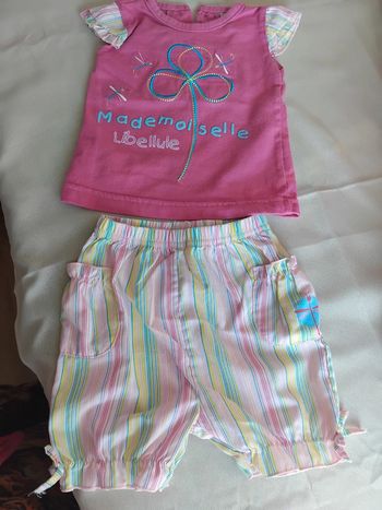 Ensemble été fille 3 mois