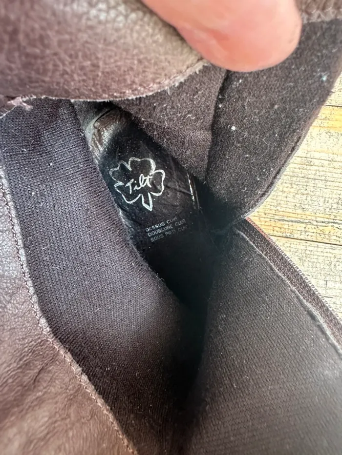Bottine en cuir de la marque tilt en excellent état taille 37 - photo numéro 8