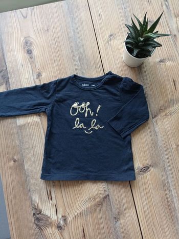 T shirt fille 6 mois