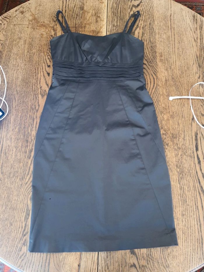 Jolie Robe grise à bretelles Tenax taille 44 - photo numéro 14