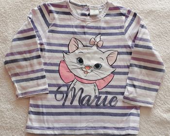 Haut manches longues fille 3-4 ans Marie Aristochats / Disney