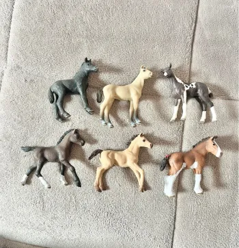 Ensemble chevaux poney schleich