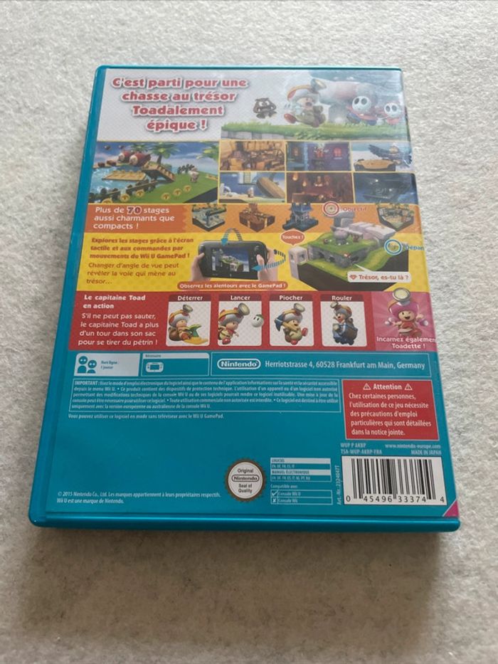 Captain Toad Treasure Tracker Jeu Nintendo Wii U FR - photo numéro 3