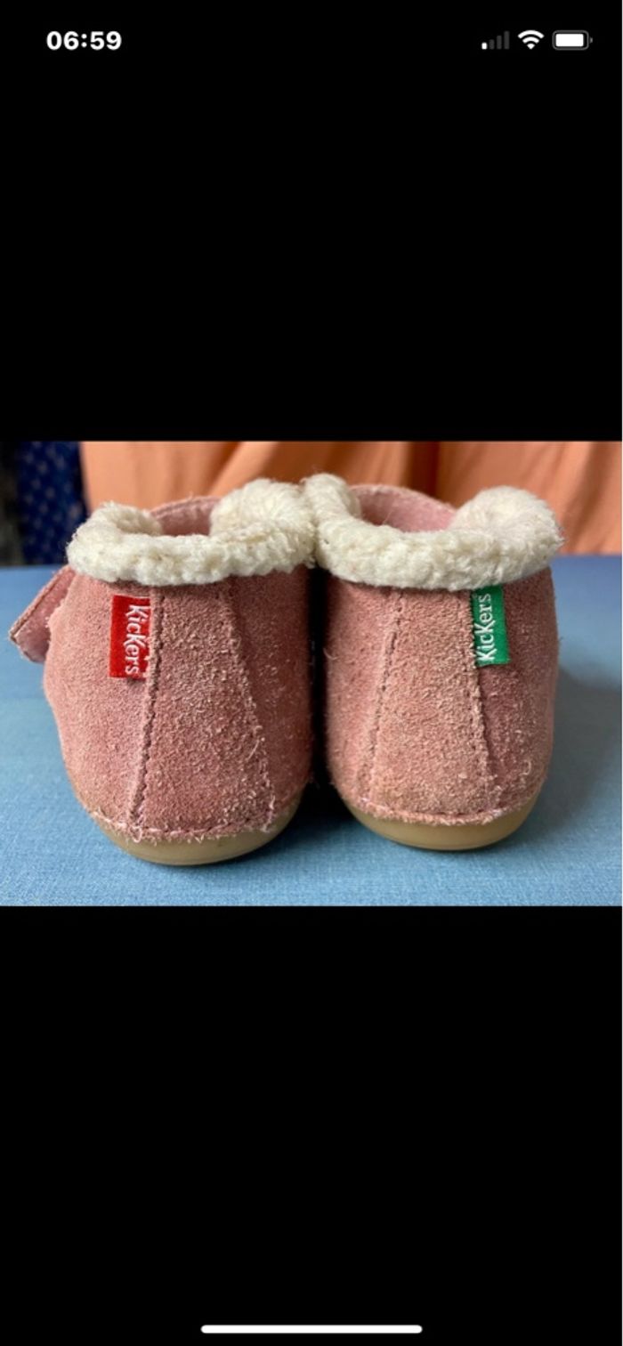 Kickers pour choupettes couleur rose - photo numéro 3