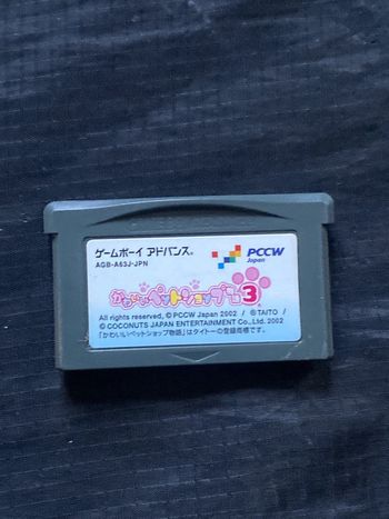 Jeu gba game boy advance jap Nintendo