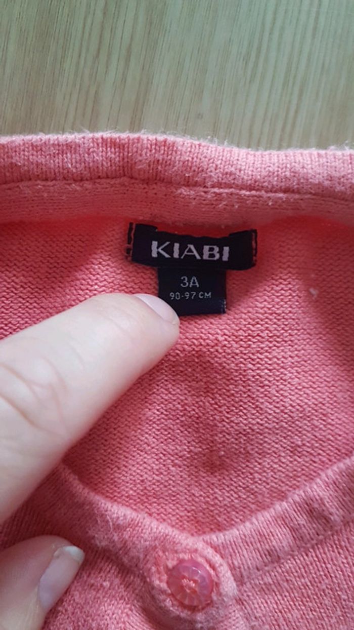 Gilet court manches longues 3 ans - photo numéro 3