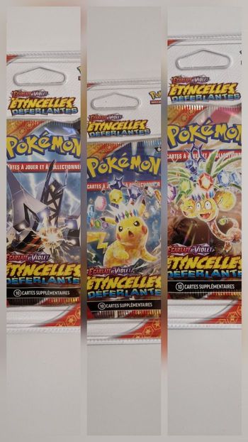 Booster blister étincelles déferlantes