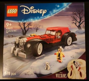Lego disney 43277 la voiture de Cruella neuf 