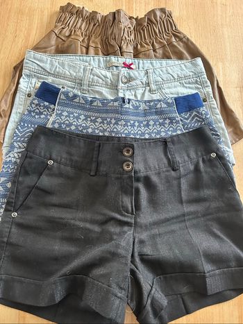 À vendre 4 petits shorts en parfait état  taille 36