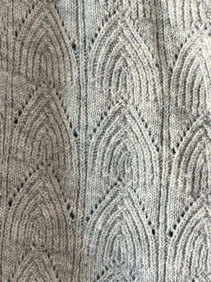 Gilet gris réversible maternité grossesse allaitement Vertbaudet 42-44 - photo numéro 2