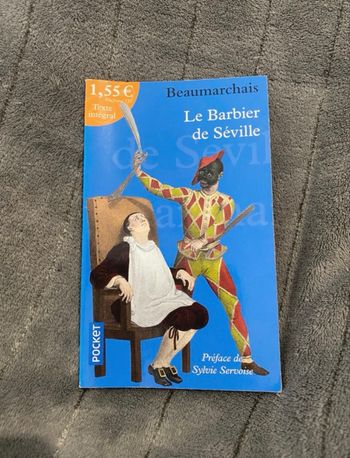Livre le barbier de Séville