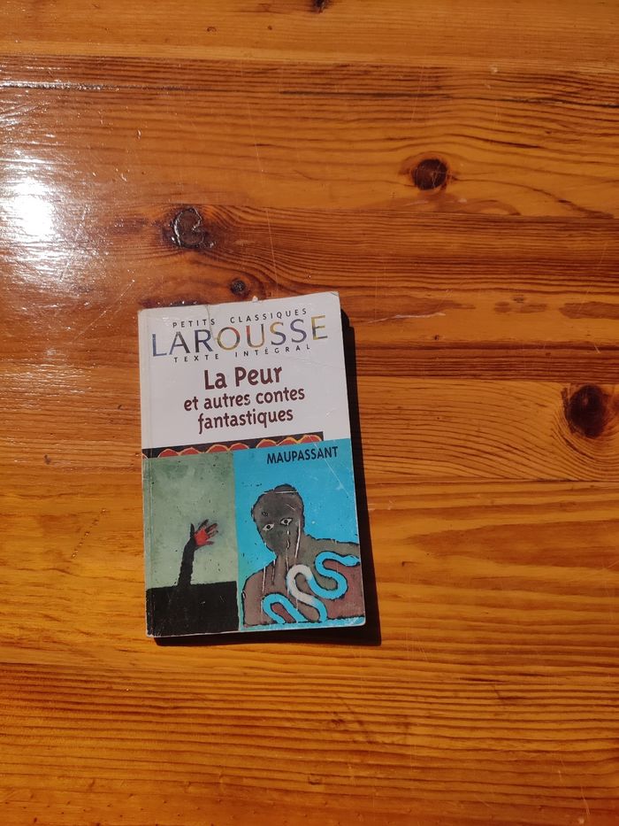 La peur et autres contes fantastiques