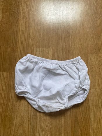 Bloomer blanc jacadi