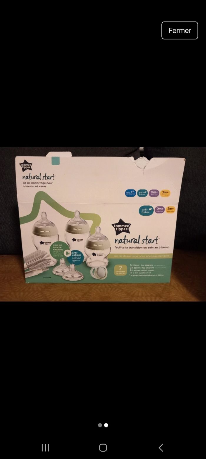 Tommee tippee closer to nature natural start - photo numéro 2