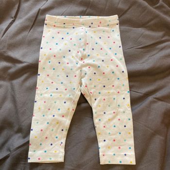 Legging à pois