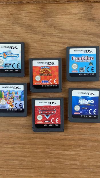 6 Jeux DS Nintendo Le lot