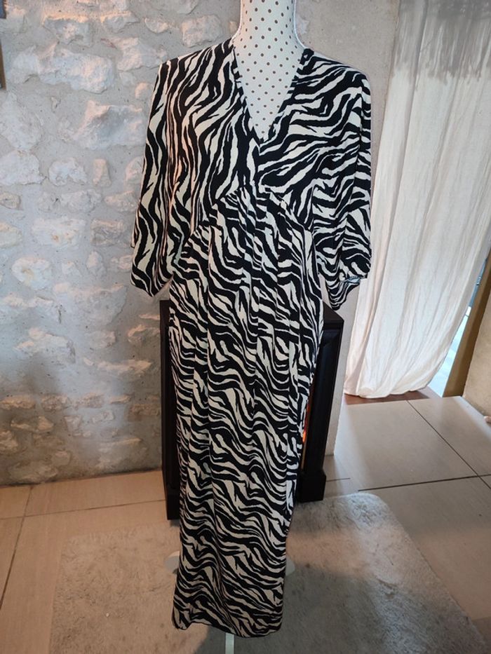 Robe longue zèbre - photo numéro 2