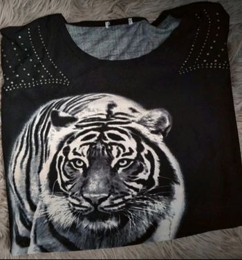T-shirt tigre imprimé taille 54
