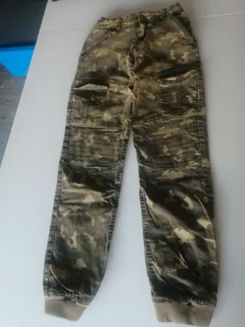 Cargo doublé camouflage