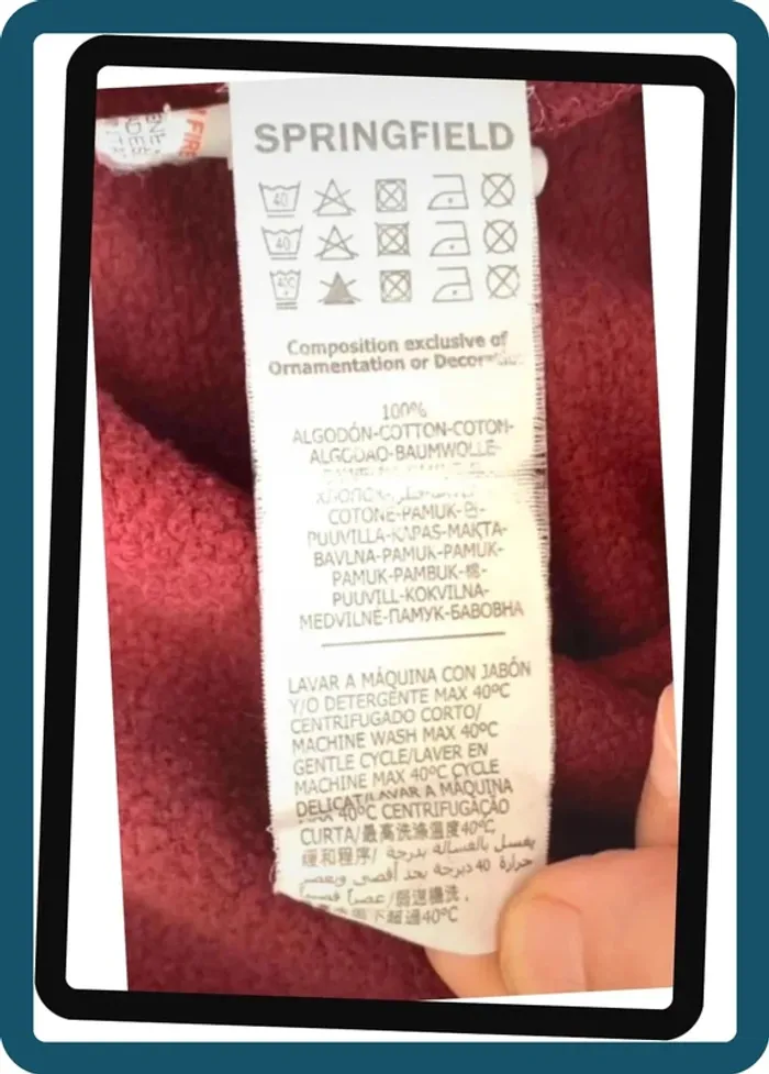 Très beau sweat homme Springfield Taille L - photo numéro 6