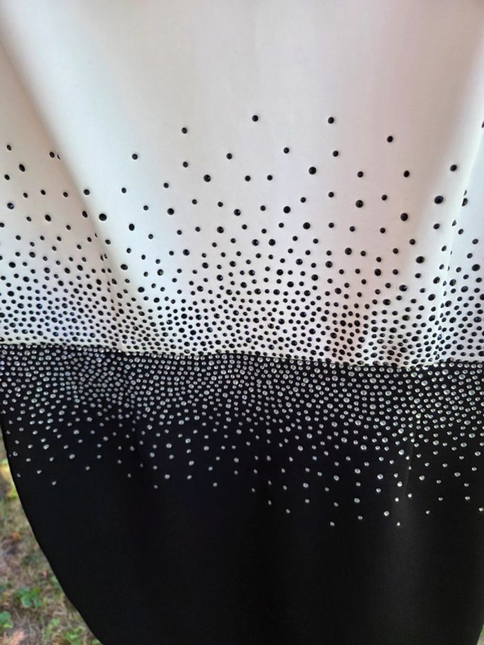 Robe femme tailleur avec strass calvin klein - photo numéro 2
