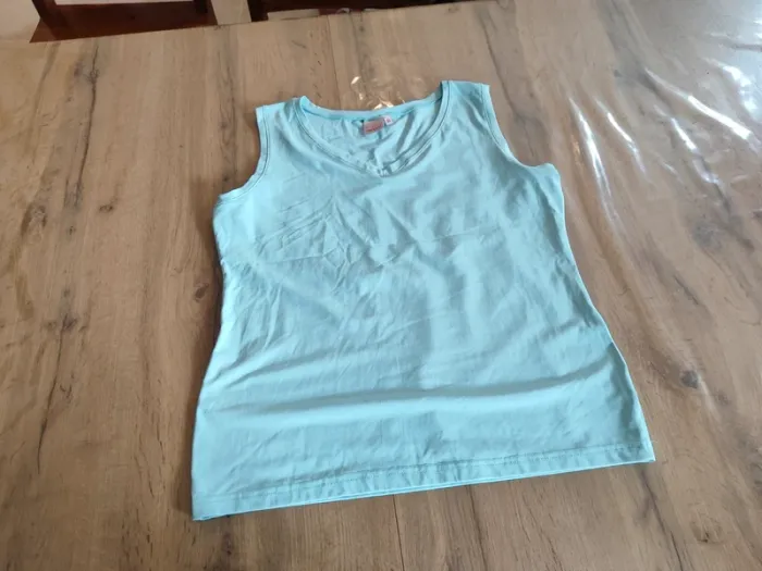 Débardeur Influx Bleu Clair, Taille 3XL, Confort Estival