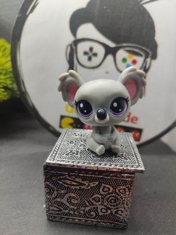 Lps01121 My Littlest Petshop Pet Shop LPS  Koala Bear 4-167 Thirsty Pets Wave 2